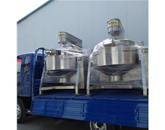 行星攪拌砂鍋兩臺(tái)裝車(chē)發(fā)貨