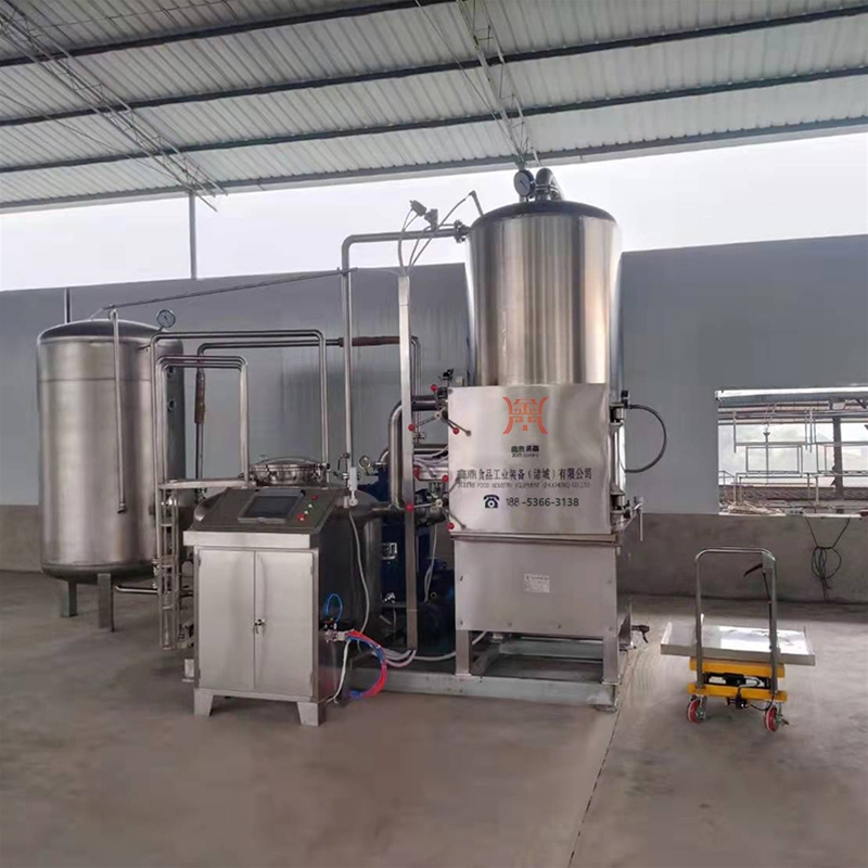 蠶豆薯片真空油炸機器